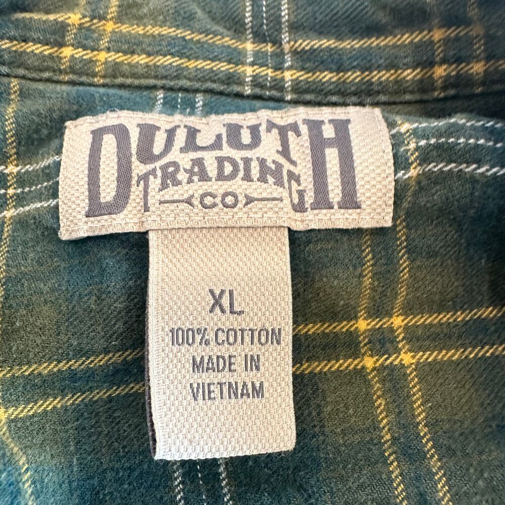 Scooby Doo Plaid Flannel Shirt XL Oversize Upcycle Unique Mystery Machine Unique - Picture 5 of 6